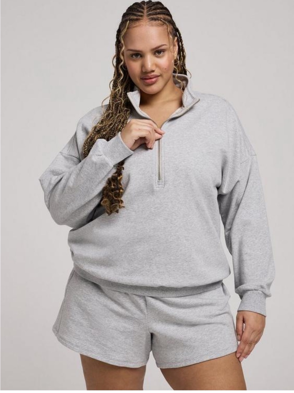 Tru Lightweight Everyday Fleece Half Zip Pullover